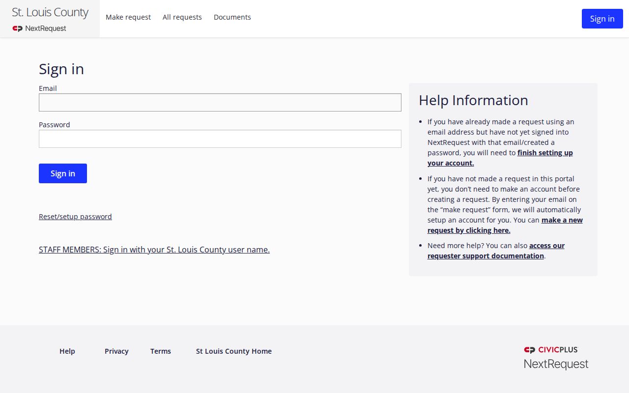 Maryland Heights residents directory county records request portal